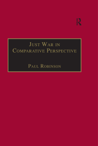 Imagen de portada: Just War in Comparative Perspective 1st edition 9780754635871