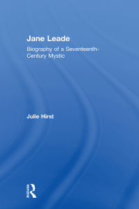 Cover image: Jane Leade 1st edition 9780754651277