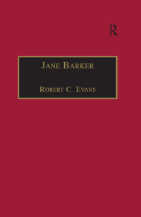 Cover image: Jane Barker 1st edition 9780754631453