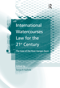 Cover image: International Watercourses Law for the 21st Century 1st edition 9781138254008