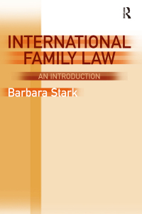 صورة الغلاف: International Family Law 1st edition 9780754623472