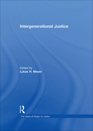 Immagine di copertina: Intergenerational Justice 1st edition 9780754629856