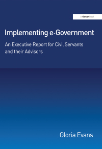 Imagen de portada: Implementing e-Government 1st edition 9781138463462
