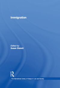 صورة الغلاف: Immigration 1st edition 9780754624745