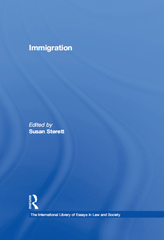 Imagen de portada: Immigration 1st edition 9780754624745
