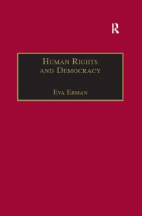 Imagen de portada: Human Rights and Democracy 1st edition 9781138266841
