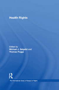 Omslagafbeelding: Health Rights 1st edition 9780754627944