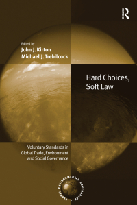 Imagen de portada: Hard Choices, Soft Law 1st edition 9781138277397
