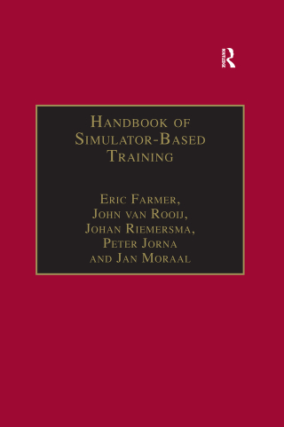 Cover image: Handbook of Simulator-Based Training 1st edition 9781032838762