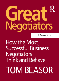 Imagen de portada: Great Negotiators 1st edition 9780566087288