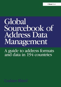 Omslagafbeelding: Global Sourcebook of Address Data Management 1st edition 9780566081095