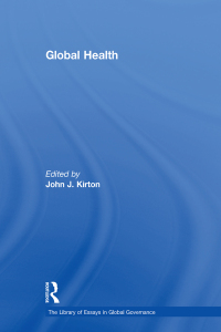 Cover image: Global Health 1st edition 9780754626657