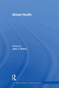 表紙画像: Global Health 1st edition 9780754626657