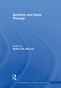 Cover image: Genetics and Gene Therapy 1st edition 9781138378261