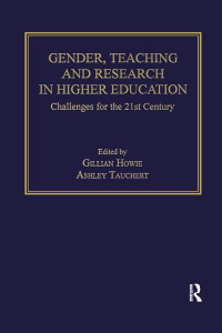 Cover image: Gender, Teaching and Research in Higher Education 1st edition 9781138250116