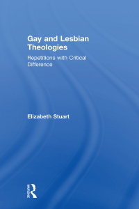Cover image: Gay and Lesbian Theologies 1st edition 9780754616580