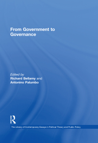 Imagen de portada: From Government to Governance 1st edition 9780754628033