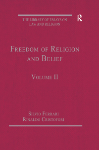 Cover image: Freedom of Religion and Belief 1st edition 9781409436010