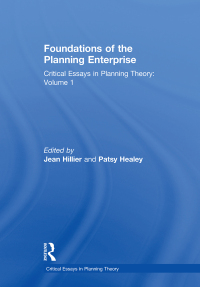 Cover image: Foundations of the Planning Enterprise 1st edition 9780754627197