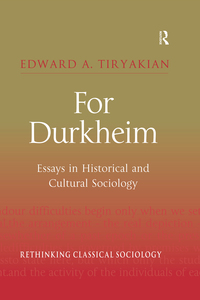 表紙画像: For Durkheim 1st edition 9780754671558