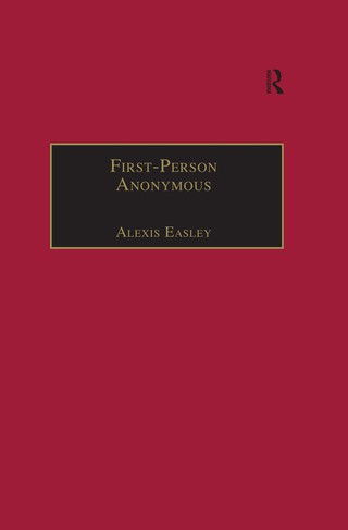 Imagen de portada: First-Person Anonymous 1st edition 9780367887766