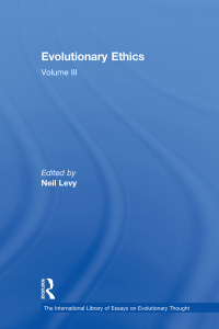 Cover image: Evolutionary Ethics 1st edition 9781138378483