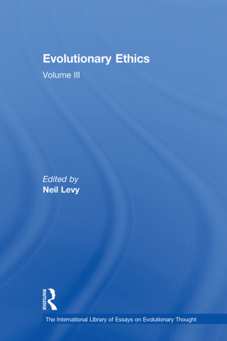 Imagen de portada: Evolutionary Ethics 1st edition 9781138378483