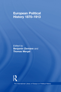 Cover image: European Political History 1870–1913 1st edition 9780754626305