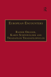 Immagine di copertina: European Encounters 1st edition 9780754630869