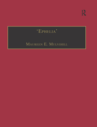 صورة الغلاف: 'Ephelia' 1st edition 9780754608394