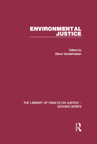Cover image: Environmental Justice 1st edition 9781472439291