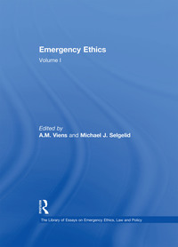 Cover image: Emergency Ethics 1st edition 9781409444503
