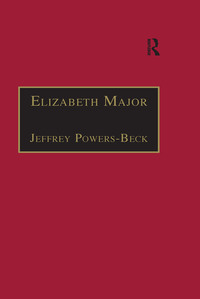 Titelbild: Elizabeth Major 1st edition 9780754630982