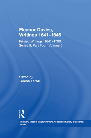 Cover image: Eleanor Davies, Writings 1641–1646 1st edition 9781032918785