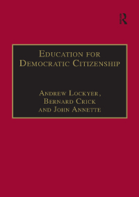 Imagen de portada: Education for Democratic Citizenship 1st edition 9780754639596