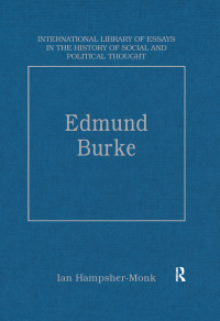 صورة الغلاف: Edmund Burke 1st edition 9780754624998