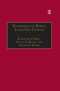 Cover image: Economics of Rural Land-Use Change 1st edition 9780754609834