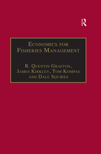 Cover image: Economics for Fisheries Management 1st edition 9781138252097