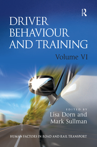 Titelbild: Driver Behaviour and Training: Volume VI 1st edition 9781472414694
