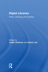 Imagen de portada: Digital Libraries 1st edition 9780754634485