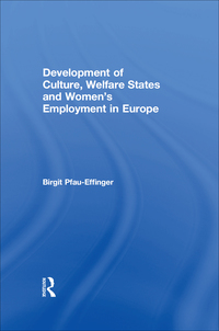 Cover image: Development of Culture, Welfare States and Women's Employment in Europe 1st edition 9781138258174