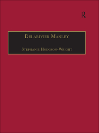 Cover image: Delarivier Manley 1st edition 9780754606406