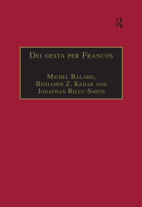 Cover image: Dei gesta per Francos 1st edition 9780754604075