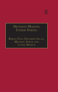Titelbild: Decision-Making Under Stress 1st edition 9780291398567