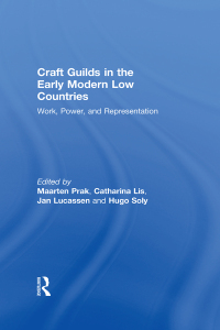 Cover image: Craft Guilds in the Early Modern Low Countries 1st edition 9780754653394