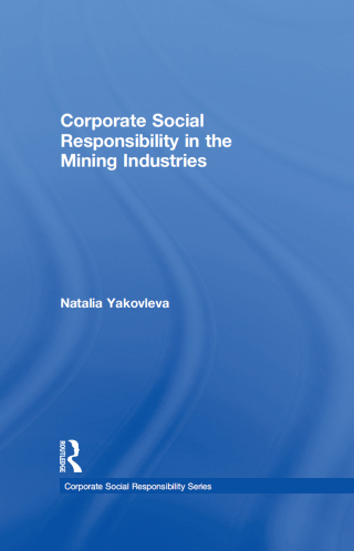 Titelbild: Corporate Social Responsibility in the Mining Industries 1st edition 9781138255630