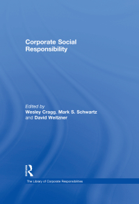 صورة الغلاف: Corporate Social Responsibility 1st edition 9780754628309