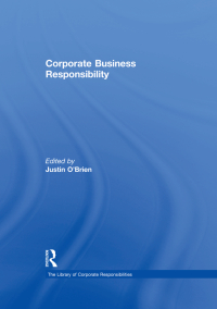Omslagafbeelding: Corporate Business Responsibility 1st edition 9780754628453