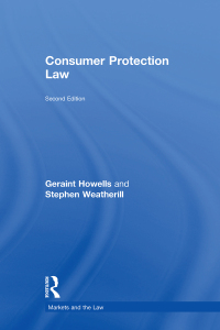 Cover image: Consumer Protection Law 2nd edition 9780754623311