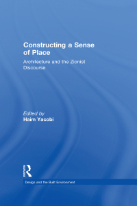Cover image: Constructing a Sense of Place 1st edition 9781138264274
